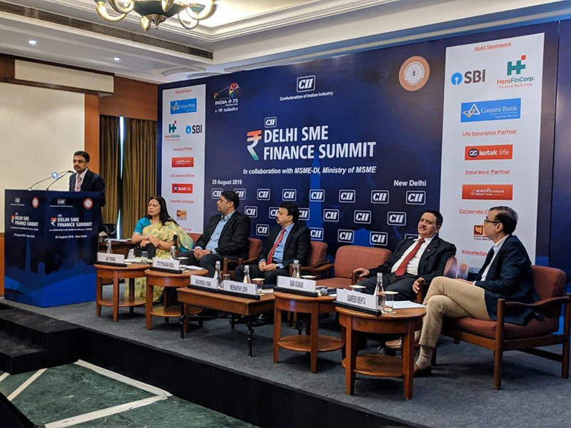 Delhi SME Finance Summit ,New Delhi -20 Aug 2019